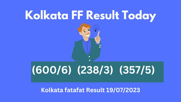 kolkata ff result